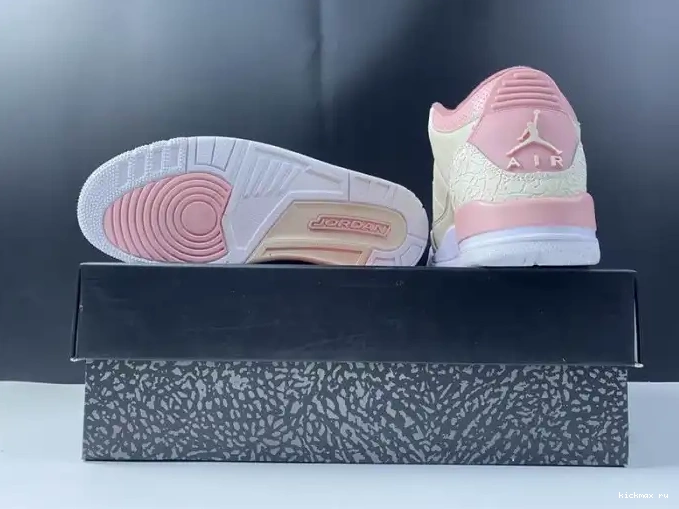 Rep Jordan Rust 3 (W) Retro Sail CK9246-116 Pink Air 0516